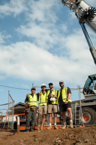 Keep Modular Team in Cringila Module Installation Day